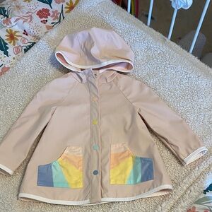 Cynthia Rowley Baby Rainbow Pocket Raincoat